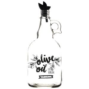 Aceitera/Vinagrera Herevin 1Lt Linea Black Olive Oil