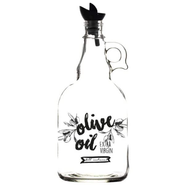 Aceitera/Vinagrera Herevin 1Lt Linea Black Olive Oil