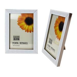 Portarretrato Plastico Labrado Rombo 13X17.5X1.5Cm P/Foto 10X15Cm