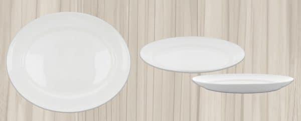 Fuente De Ceramica Oval