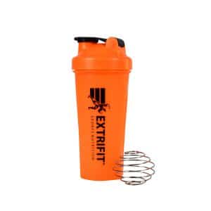Cantimplora Plastico Con Mezclador Para Proteinas