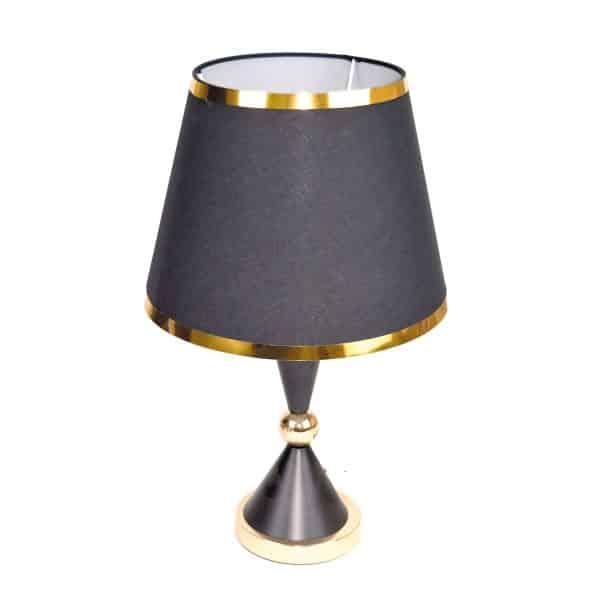 LAMPARA MESA NEGRO/BLANCO 28109