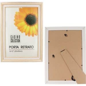 Portarretrato de madera