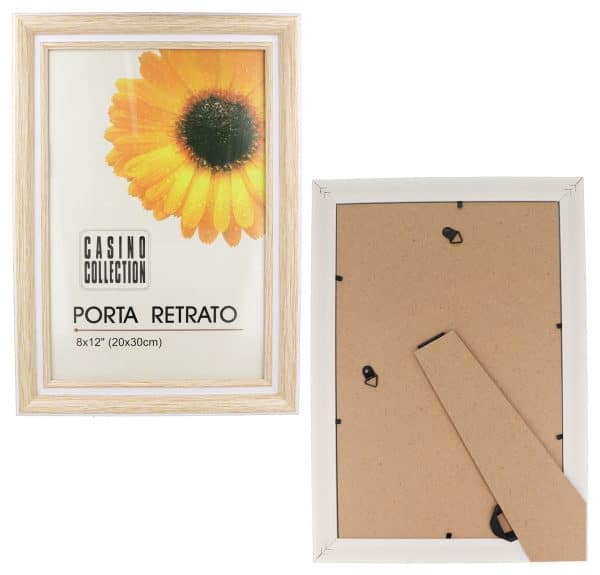 Portarretrato de madera