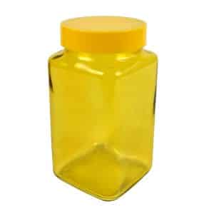 Frasco De Vidrio Cuadrado De 2Litros Herevin