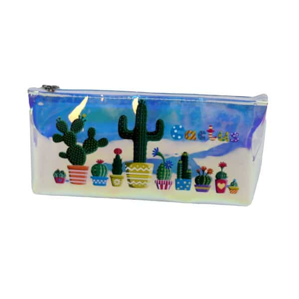 Cartuchera Pvc Tipo Sobre Diseño Tuna 18X9X2.5Cm 3 Diseños Caja Pvc