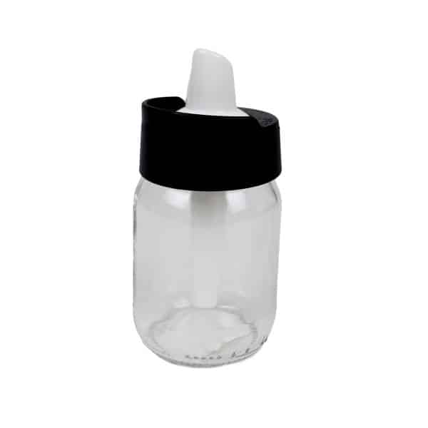 AZUCARERO VIDRIO CON PICO VERTEDOR 190CC