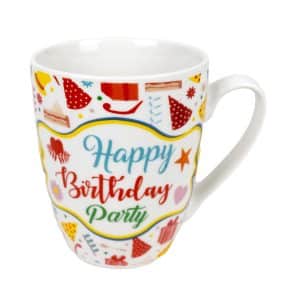 Jarra Desayuno Ceramica Feliz Cumpleaños