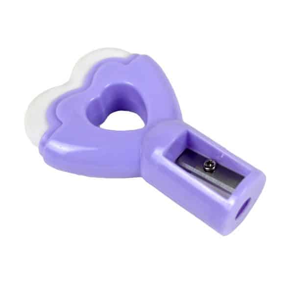 Sacapuntas Y Goma Forma Corazon X1 - Imagen 2