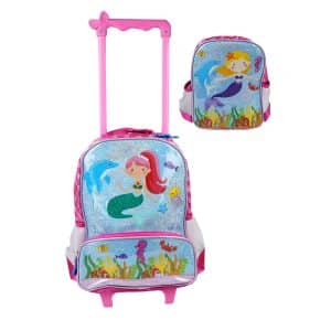Mochila Set X2Pcs Carro 42X28X16Cm + Mochila 26X21X11Cm