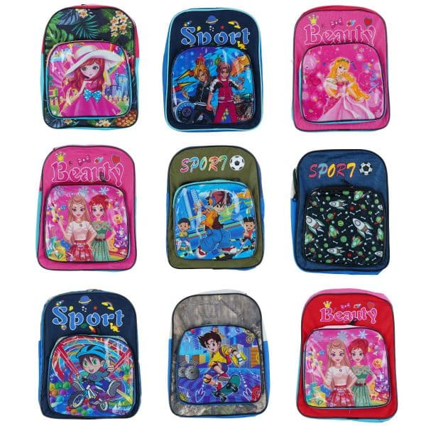 Mochila Pre Escolar Con Bolsillo - Imagen 2