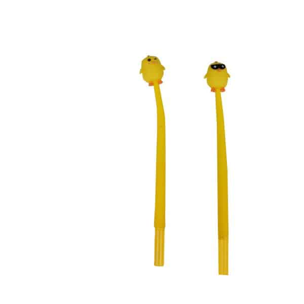BOLIGRAFO GEL X1 POLLITO PUNTA FINA 0.5MM