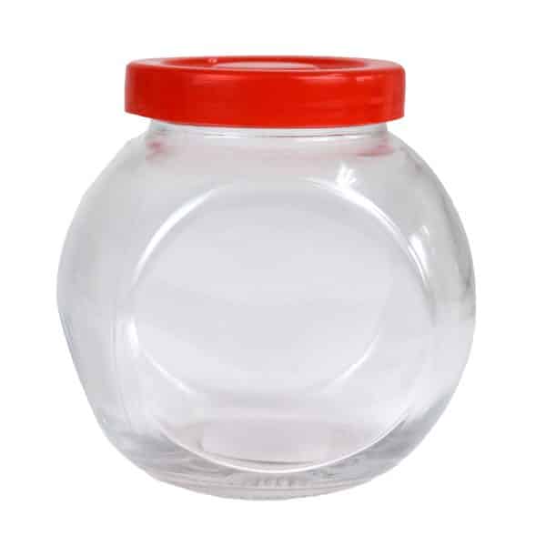 Frasco Caramelero Vidrio Tapa Plastico Color 450Ml - Imagen 2