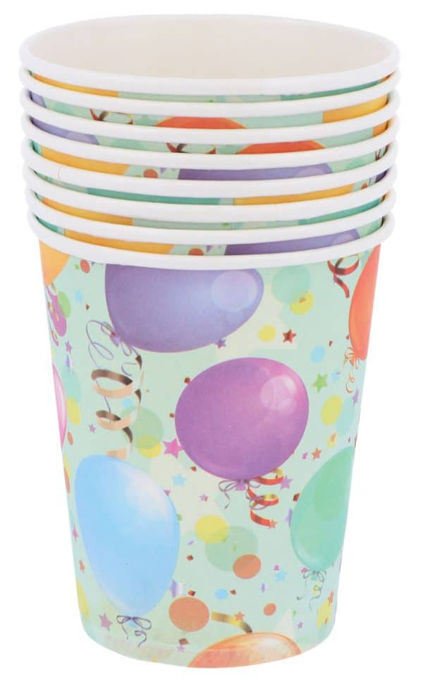 Vaso descartable x8
