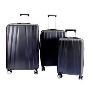 Valija Rigida Set X3 Pcs 8 Ruedas Candado