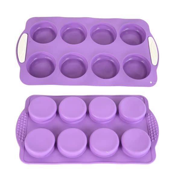 Molde Silicona X8 Divisiones Cupckaes
