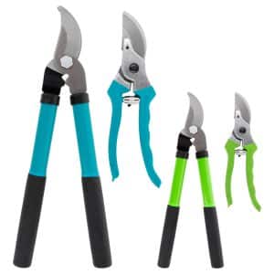 Set de 2 tijeras para podar