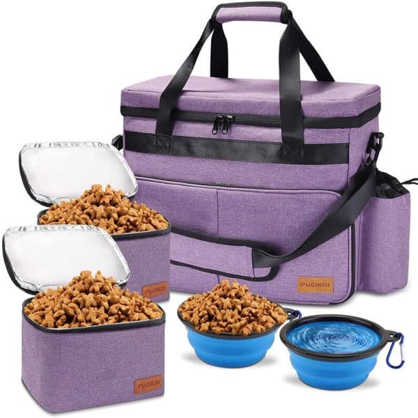 Bolso De Viaje Para Mascotas Set 5 Piezas