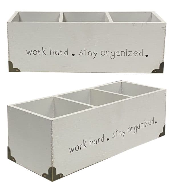 Caja de madera para té rectangular - Imagen 3