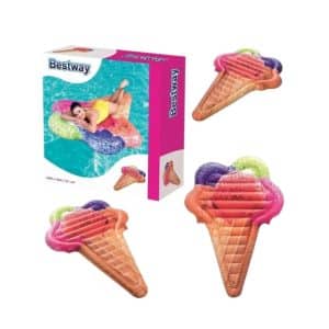 Colchoneta Inflable Cono De Helado Bestway
