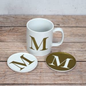 Jarra De Desayuno De Cerámica Con Letra