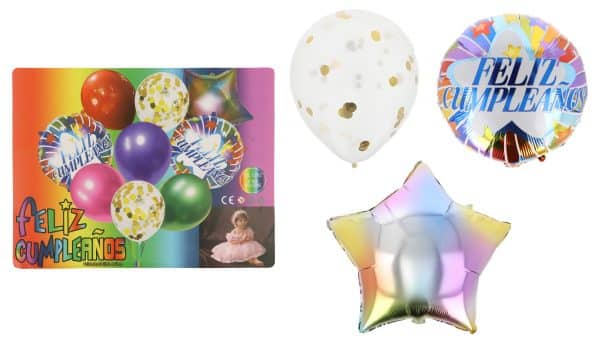 Globo Feliz Cumpleaños X9