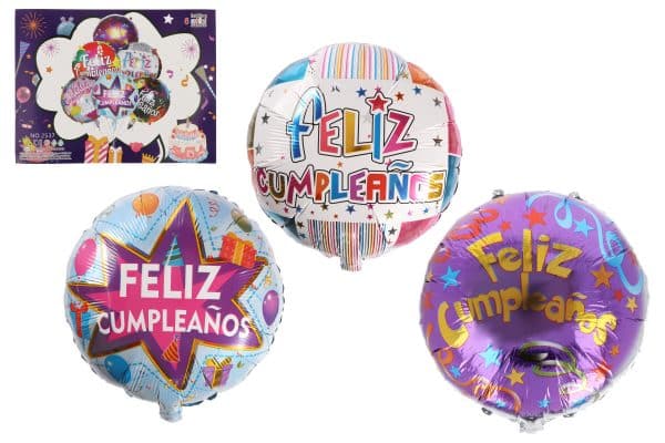 Globo Feliz Cumpleaños X6
