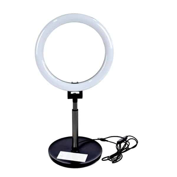 Aro Luz Led 26Cm Stand Para Celular - Imagen 2