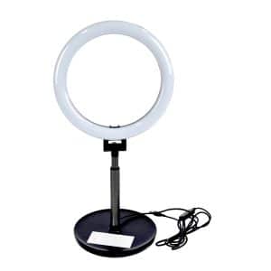 Aro Luz Led 26Cm Stand Para Celular