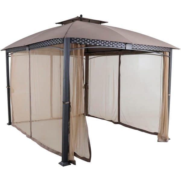 Gazebo De Aluminio Con Mosquitero 3.4M X 2.75M X 2.8M - Imagen 2