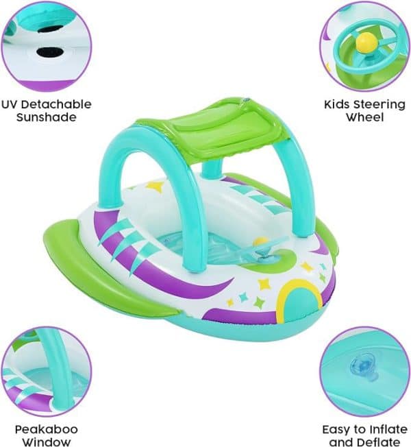Bote Inflable Nave Espacial Bestway - Imagen 3