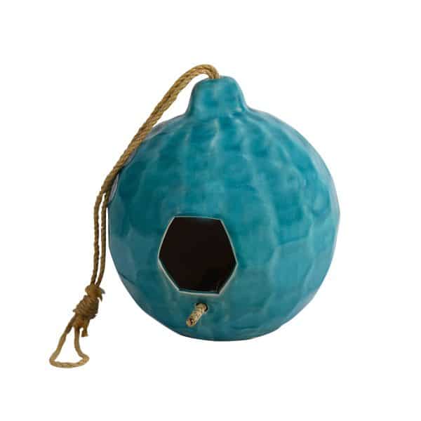 Casa Para Pajaro De Ceramica