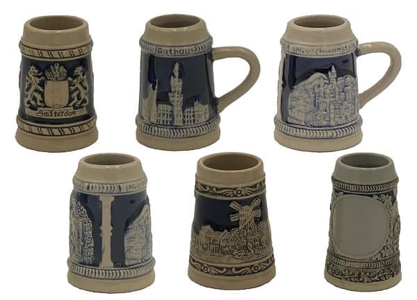 Mini Jarra Para Cerveza De Ceramica