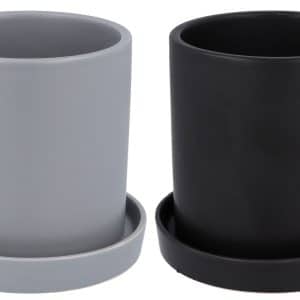 Maceta De Ceramica Con Plato