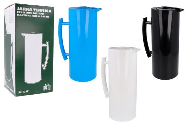 Jarra Térmica De 1 Litro De Plástico