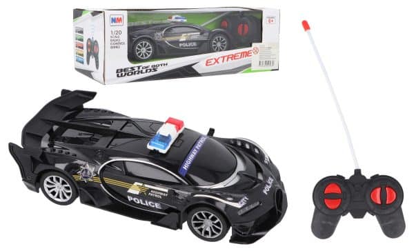 Auto Policia a Control Remoto Multidireccional