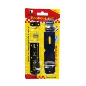 Set de tranca para puerta con pasador
