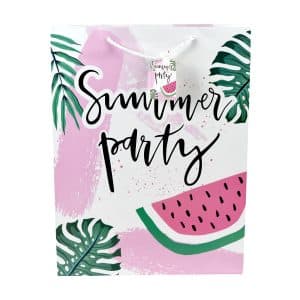 Bolsa De Papel De Regalo Diseño De Verano