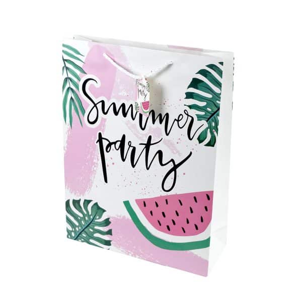 Bolsa De Papel De Regalo Diseño De Verano - Imagen 2