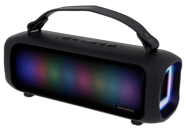 Parlante Portatil Rectangular Daewoo Con Usb Y Bluetooth - Imagen 2