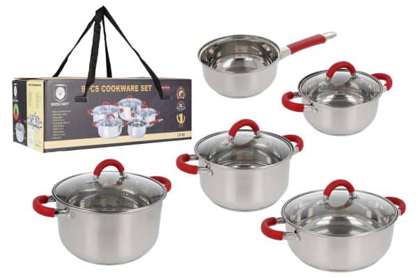 Set De Ollas 9 Piezas