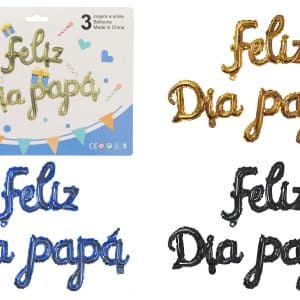 Set De Globo Para Helio Feliz Dia Papà