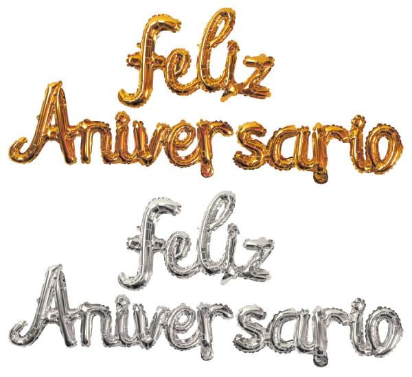 Set De Globo Para Helio Feliz Aniversario - Imagen 2