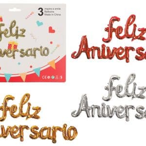Set De Globo Para Helio Feliz Aniversario