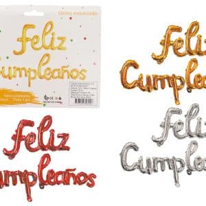 Set De Globo Para Helio Feliz Cumpleaños