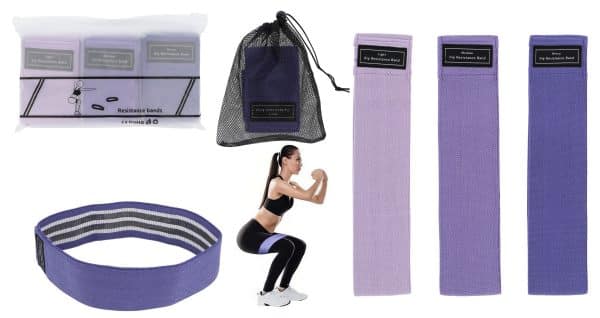 Set de 3 bandas para ejercicio