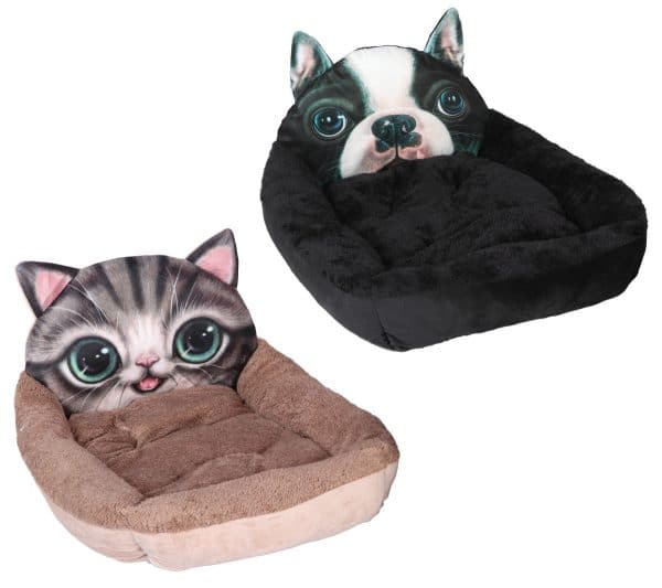 Cama Para Perro Con Almohadon Y Respaldo - Imagen 3