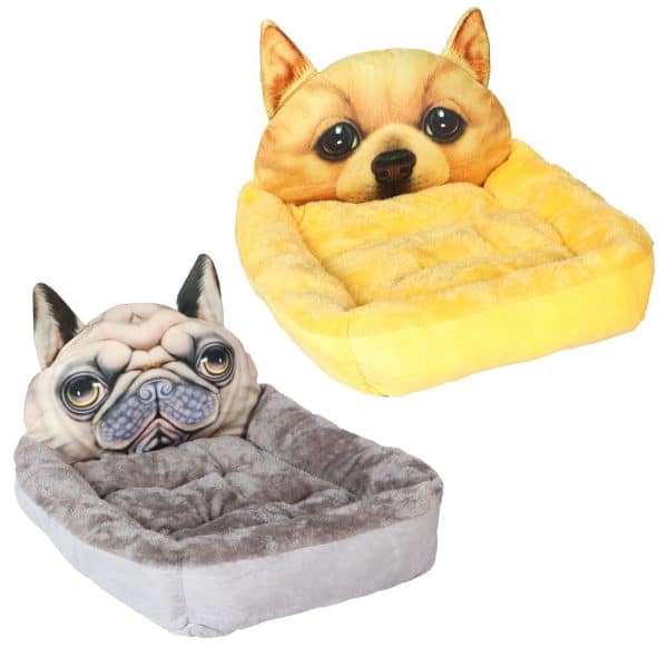 Cama Para Perro Con Almohadon Y Respaldo - Imagen 2