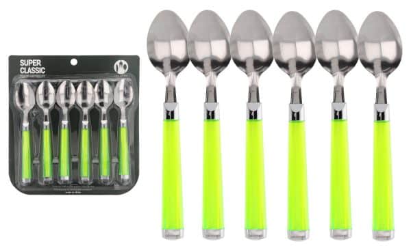 Set 6 Cucharas Para Postre