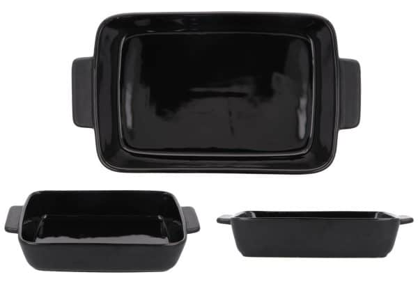 Asadera Rectangular De Ceramica